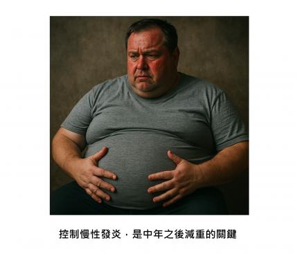 「中年發胖不是減肥不夠努力，而是慢性發炎造成脂肪細胞『內亂』了」
