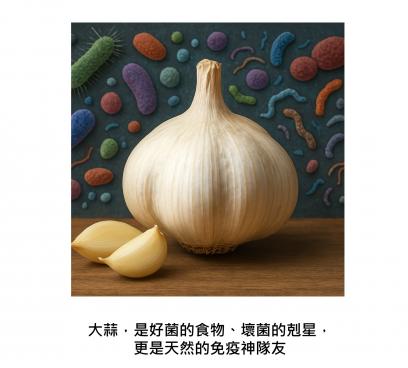 大蒜殺菌力驚人？那益生菌怎麼辦？ 