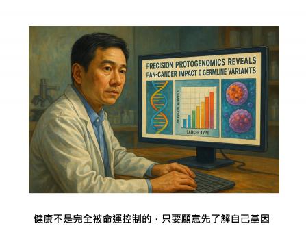 找出自己的「基因原廠設定」，才能真正量身打造精準預防與治療計畫