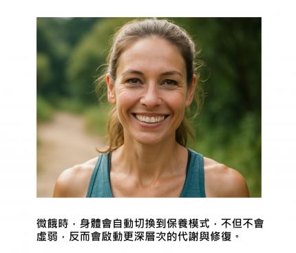 輕微的飢餓感，反而讓身體與大腦達到最佳運作狀態