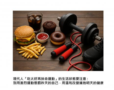 吃完高脂肪美食後，別急著用高強度運動來補償，低強度運動才是真的救星
