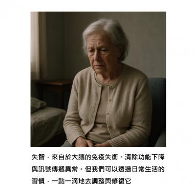 遠離失智，先從了解原因開始，及早就要為大腦打底
