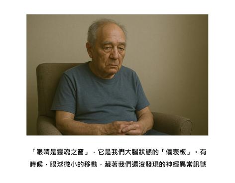 「掃視眼動」 透露大腦的祕密 - 眼神中可發現神經退化的第一聲警告