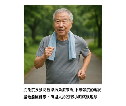 運動多少最能護免疫? 把握「中庸之道」就是給身體最長遠的禮物