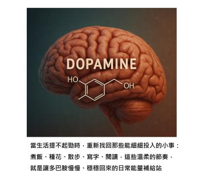 沒動力、不想努力？重設多巴胺系統，慢慢找回生活的力量
