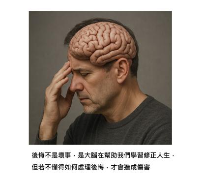 了解「後悔」的生理機制 - 大腦利用「反事實思考」模擬人生,重新啟動更好的未來