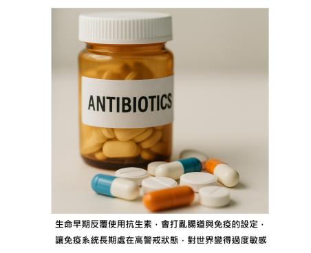 抗生素不是壞人,但用得太早,免疫系統會記起下來