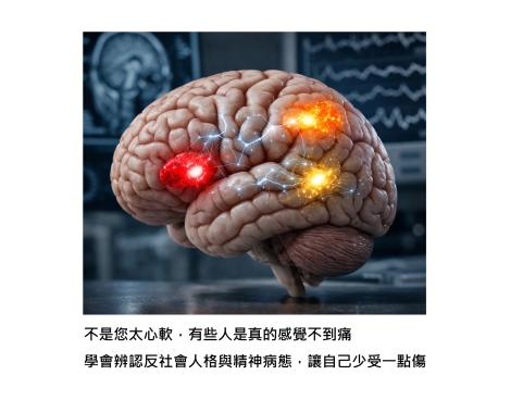 從生活細節辨認「心裡沒有痛覺」的人 - 為什麼他會一直傷人？反社會人格與精神病態的大腦真相與對策