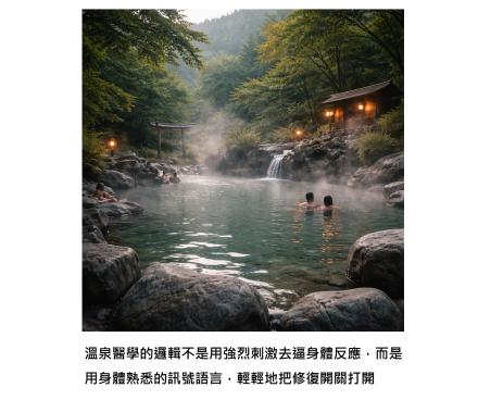 溫泉醫學 - 從硫磺味到分子開關，細胞正在傾聽訊號