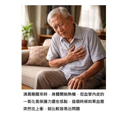 清晨為什麼心血管特別容易出事 - 血管真的有自己的時間表