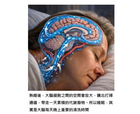 睡眠是大腦每天晚上的清潔時間 - 在生活與工作的排序裡，睡覺要排第一位，不要把睡眠時間挪作他用
